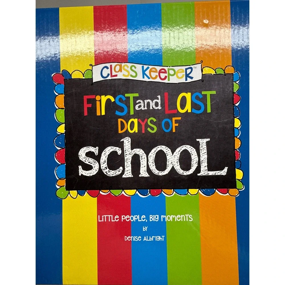 Denise Albright Class Keeper First and Last Days of School Memory Book Binder